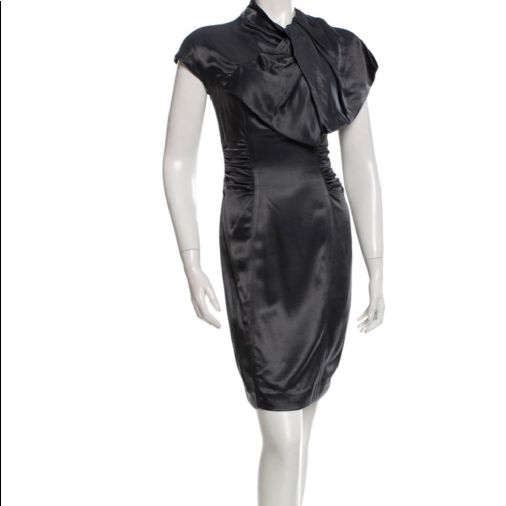 Prada Satin Sheath Dress